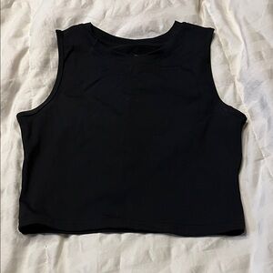 ZYIA Midnight Black Crop Top